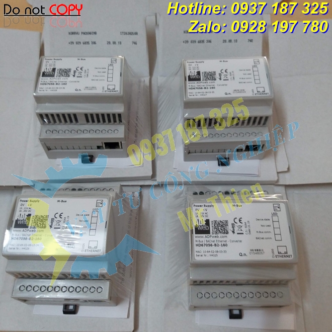 Bộ chuyển đổi 80 kết nối Mbus sang BACnet IP , HD67056-B2-80 , ADFweb Vietnam , Đại lý phân phối ADF